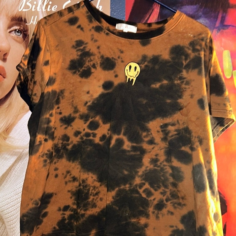 Stella Tweed smiley, drip T-shirt